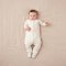 ERGOPOUCH Kombinezon do spania z bawełny organicznej Onesie Oatmeal Marle 6-12 m, 2,5 tog