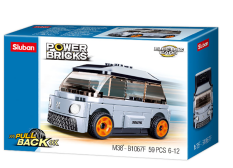 Sluban Power Bricks M38-B1067F Aufziehbares Elektrofahrzeug Nr. 6