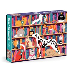 Galison Puzzle Domáci miláčikovia na výstave 1000 dielikov