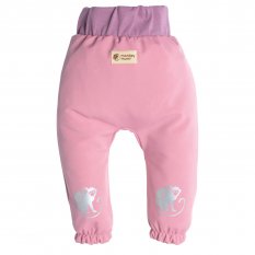 Monkey Mum® Softshell Baby Pants with Membrane - Candy Floss