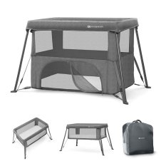 KINDERKRAFT Cuna de viaje Cami Grey