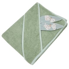 Toalla de baño EKO con orejas de algodón Dogs Mint 100x100 cm