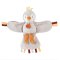 Doudou Zestaw prezentowy - muzyczna pluszowa zabawka ptaszek czerwony 23 cm