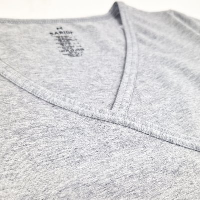 T-shirt da donna KR sottile Outlast® - mélange grigio