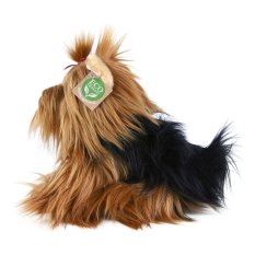 Rappa Plyschhund Yorkshireterrier sittande 23 cm ECO-FRIENDLY