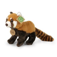 Rappa Plyschpanda röd 20 cm ECO-FRIENDLY
