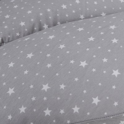 CEBA BABY Stillkissen Cebuška PHYSIO Duo Jersey Grey Stars 300 cm