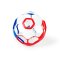 OBALL Brinquedo Oball RATTLE GOALS™ 10 cm Vermelho, Branco e Azul 0m+