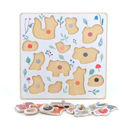 Vilac Leśne zwierzątka puzzle z uchwytem od Sarah Betz