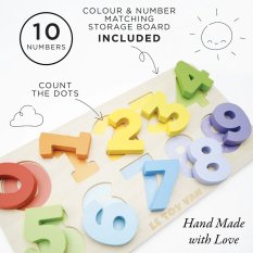 Le Toy Van Inlegpuzzel met cijfers