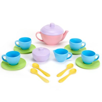 Green Toys Theeset Roze 17 stuks