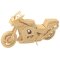 Woodcraft Dřevěné 3D puzzle Motorka závodní