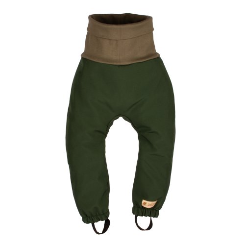 Pantalones softshell ajustables para niños con membrana Monkey Mum® - Dueño de las montañas