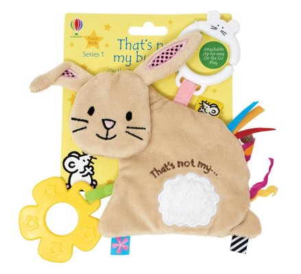 Conejo de peluche juguetón Rainbow