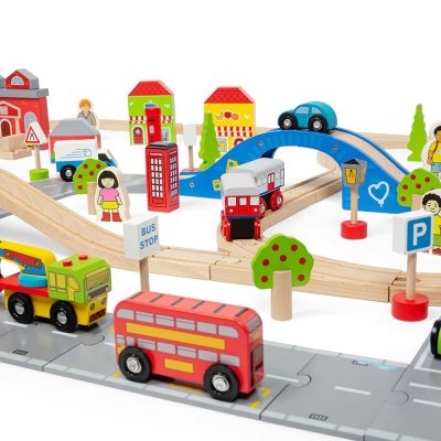 Bigjigs Rail Ferrovia e strada
