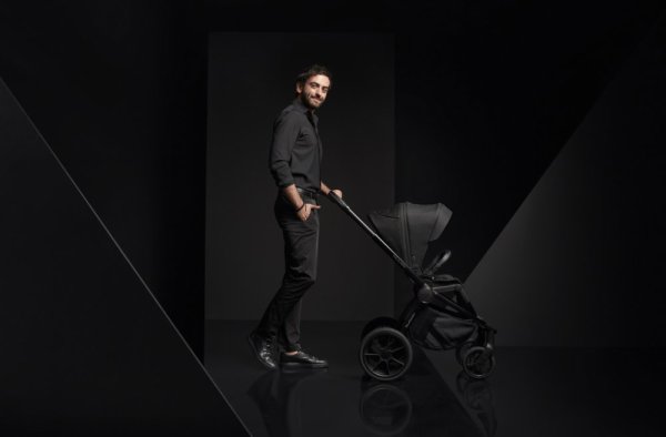 MUUVO Kombikinderwagen Quick SE 2 Chromium black Set 2in1