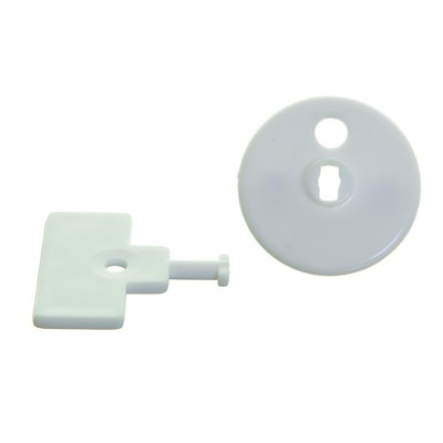 DREAMBABY Kryty na elektrickou zásuvku 12 ks + 4 klíče