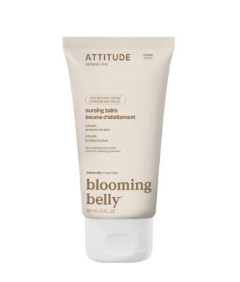 ATTITUDE Blooming Belly natürliche Brustwarzencreme mit Argan 150 ml