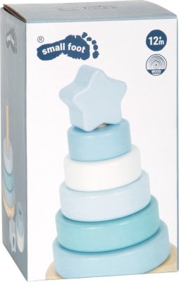 small foot Nasadzovanie na tyč Veža modrá