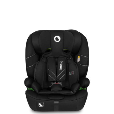 LIONELO Bilbarnstol Levi One i-Size (76-150 cm) Black Carbon