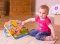 Bigjigs Baby Placa de atividades em madeira com flores