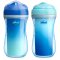 CHICCO Active Thermobecher mit Hartgetränk 266 ml blau, Sterne 14m+