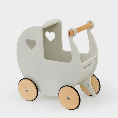 Moover Tradicionalni voziček za punčke - bel