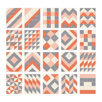 SKIP HOP Puzzleschaum grau-orange 72 Teile, 10m+
