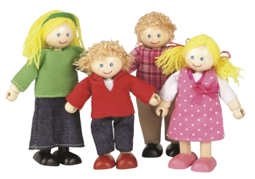 Dolls for dollhouse