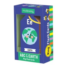 Mudpuppy ABC planet Zemlja kartice za povlačenje na prstenu