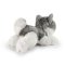 Rappa Câine de pluș husky culcat 20 cm ECO-FRIENDLY