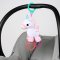 BRIGHT STARTS Spielzeug aktiv am C-Ring Sparkle & Shine Einhorn weiß 0 m+