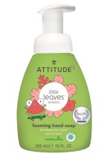 ATTITUDE Dětské pěnivé mýdlo na ruce Little leaves s vůní melounu a kokosu, 295 ml