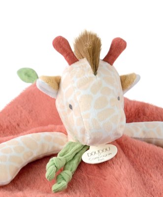 Doudou Jucărie de pluș girafă Couleurs Savane 25 cm