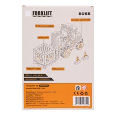 RoboTime Puzzle 3D en bois mécanique Chariot élévateur