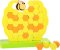 small foot Motorik-Balance-Spielzeug Bienenstock