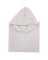 EKO Poncho muślinowe z kapturem i uszkami Rose pink 75x120 cm