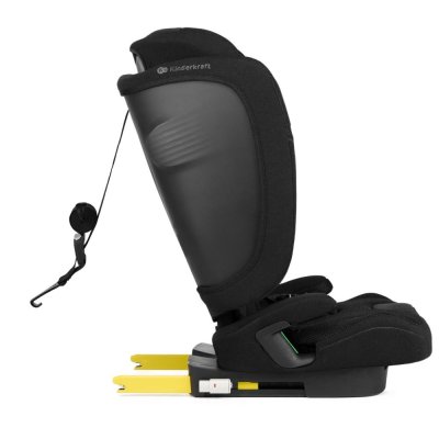 KINDERKRAFT Seggiolino Auto Fix2Go i-Size 76-150 cm Black