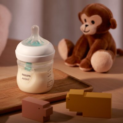 Philips AVENT Biberón Natural Response con válvula AirFree 125 ml, 0m+