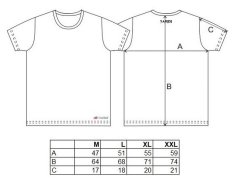 T-shirt da uomo KR sottile con scollo a U Outlast® - bianca