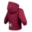 Dětská zimní softshellová bunda s beránkem Monkey Mum® - Vínová karkulka