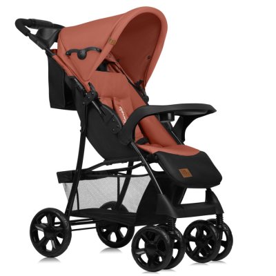 LIONELO Carrinho de passeio Emma Plus Coral Pink