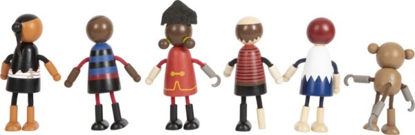 small foot Muñecos flexibles figuras piratas