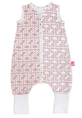 MOTHERHOOD Schlafsack Musselin mit Hose Pink Classics 12-18m 0,5 Tog