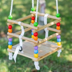 Bigjigs Toys Träpärlgunga