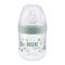 NUK Babyflasche For Nature mit Temperaturkontrolle, grün 150 ml