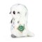 Rappa Plyschuggla vit 18 cm ECO-FRIENDLY