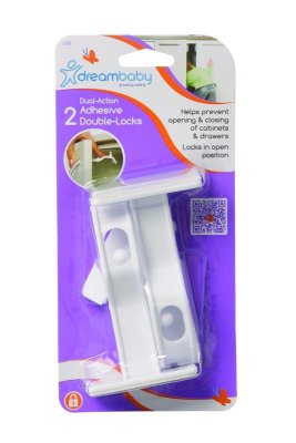 DREAMBABY Kétirányú öntapadós zár 2 db