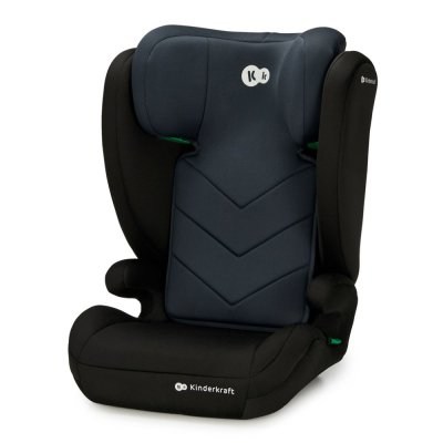 KINDERKRAFT Bilbarnstol i-Spark i-Size 100-150 cm Svart