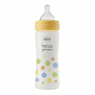 CHICCO Baby feeding bottle Perfect Easy 250 ml, medium silicone flow, for boys, 2m+